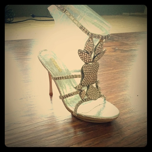 unknown Shoes - ⚜️Celeste rhinestone shoes Last pair🤩